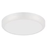 Lampy sufitowe - Minimalistyczny plafon Nestia 4385 Ideus LED 18W 4400K do jadalni biały - miniaturka - grafika 1