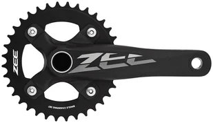Shimano FC-M640 korba 68/73 MM czarna bransoletka z korbą długość 165 MM 2016 MTB FCM640A6 - Części rowerowe - miniaturka - grafika 1