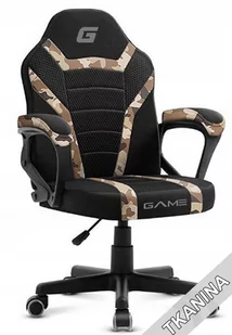 Fotel biurowy, krzesło biurowe Fotel obrotowy do biurka MARIO ARMY - Fotele i krzesła biurowe - miniaturka - grafika 1