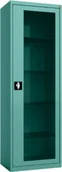 Meble i wyposażenie gabinetów medycznych - MD/1s.6033 szafa lekarska 1-skrzydłowa 1-komorowa miętowa - miniaturka - grafika 1