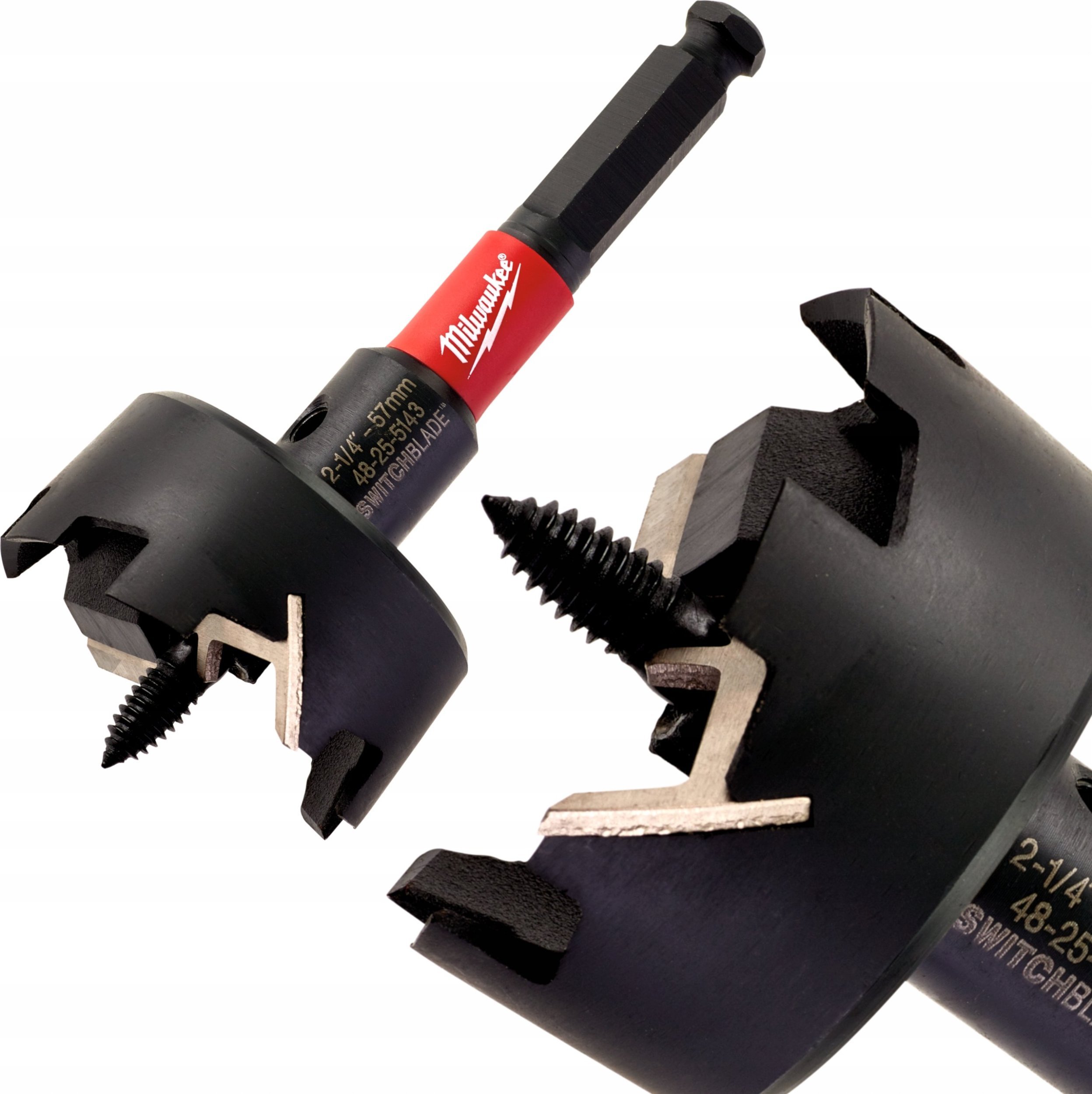 Milwaukee Wiertło Drill-crown for wood O57mm with replaceable blade
