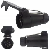 Akcesoria do przyczep i kamperów - GNIAZDO 7 PIN 12V PRZYCZEPY PRZYCZEPKI PODWIESZANE - miniaturka - grafika 1