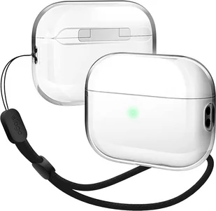 ELAGO Etui Case Przezroczyste z smyczką na AirPods Pro 2, Clear - Akcesoria do słuchawek - miniaturka - grafika 1