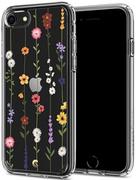 Etui i futerały do telefonów - Spigen Etui Ciel iPhone SE 2020 8/7 kolorowe kwiaty 8809685629115 - miniaturka - grafika 1