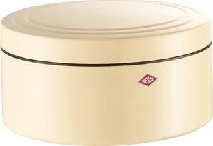 Chlebak Wesco Pojemnik na pieczywo okrągły beżowy Classic Line - Chlebaki - miniaturka - grafika 1