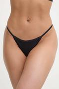 Majtki damskie - Calvin Klein Underwear stringi kolor czarny 000QD5122E - miniaturka - grafika 1