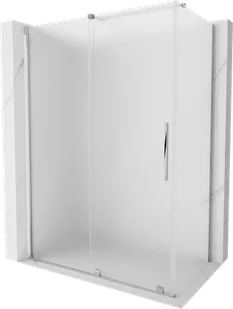Mexen Velar kabina prysznicowa rozsuwana 150x85 cm, szron, chrom - 871-150-085-31-01 - Kabiny prysznicowe - miniaturka - grafika 1
