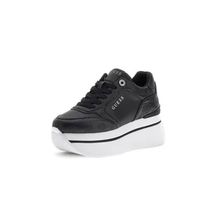 Damskie Sneakersy GUESS CAMRIO FLPCAMFAL12-BLACK – Czarny - Sneakersy damskie - miniaturka - grafika 1