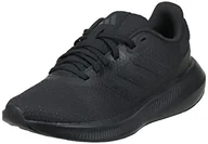 Trampki damskie - adidas RUNFALCON 3.0 W, Trampki damskie, Core Black/Core Black/Carbon, 36 EU, Czarny rdzeń Czarny węgiel, 36 EU - miniaturka - grafika 1