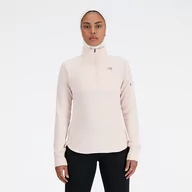 Bluzy damskie - Bluza damska New Balance WT23252QPH  różowa - miniaturka - grafika 1