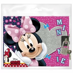Derform Pamiętnik z zamknięciem minnie - Szkolne artykuły papiernicze - miniaturka - grafika 1