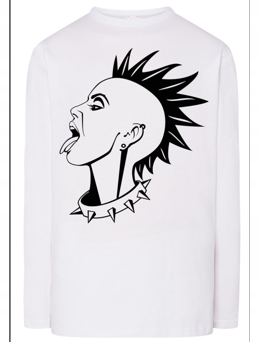 Longsleeve Punk Anarchia Rozm.4XL