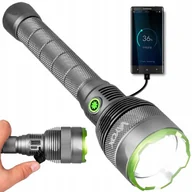 Latarki - Latarka Taktyczna Led Akumulatrowa Wodoodporna Usb-c Zoom 10000lm Pro Vayox - miniaturka - grafika 1