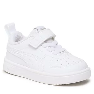 Buty dla chłopców - Sneakersy PUMA - Rickie Ac Inf 384314 01 Puma White/Glacier Gray - grafika 1