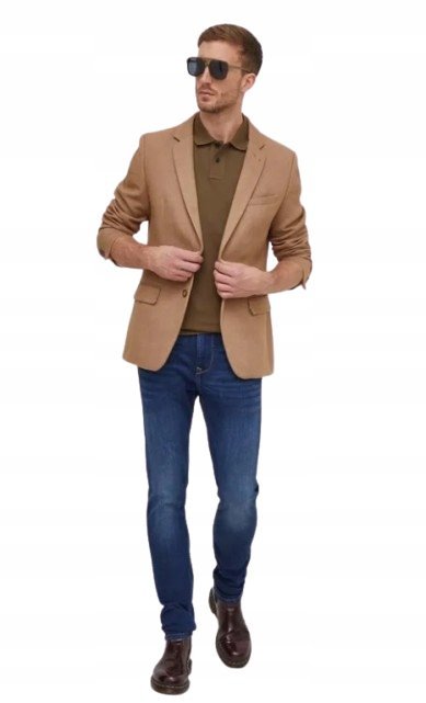 PEPE JEANS NIEBIESKIE MĘSKIE SPODNIE JEANSOWE RURKI 32/34 W32 L34 32/