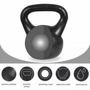 Kettlebell - Gorilla Sports Winylowe Kettlebell 16kg (10000342) - miniaturka - grafika 1