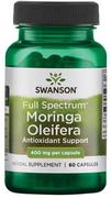 Suplementy naturalne - Swanson Full Spectrum Moringa Oleifera 400 mg 60 kapsułek (SW1390) - miniaturka - grafika 1