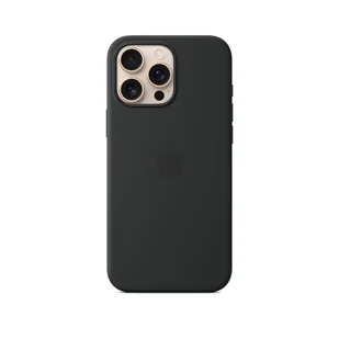 Apple Silikonowe etui do iPhone 16 Pro Max z MagSafe - Czarne - Etui i futerały do telefonów - miniaturka - grafika 1
