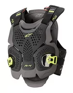 Akcesoria motocyklowe - Alpinestars A-4 Max ochraniacz bagażnika czarny/żółty XS/S - miniaturka - grafika 1