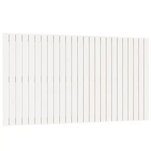 Wezgłowie łóżka, białe, 159,5x3x90 cm, lite drewno sosnowe Lumarko! - Inne meble do sypialni - miniaturka - grafika 3