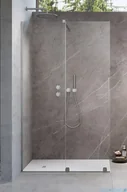Kabiny prysznicowe - Radaway Furo Brushed Nickel kabina Walk-in 120x200cm lewa szczotkowany nikiel 10106638-91-01L/10110594-01-01 - miniaturka - grafika 1