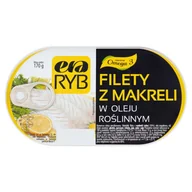 Konserwy i dania rybne - Era Ryb Filety z makreli w oleju roślinnym 170 g - miniaturka - grafika 1