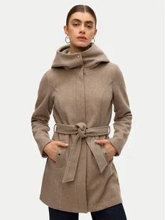 Vero Moda Płaszcz przejściowy Popliva 10310779 Beżowy Regular Fit - Płaszcze damskie - miniaturka - grafika 1