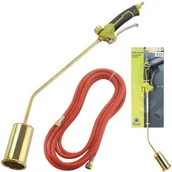 Akcesoria spawalnicze - Palnik gazowy dekarski budowlany do izolacji papy gaz LPG 35 kW + WĄŻ GAZOWY 5m - miniaturka - grafika 1