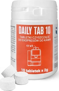 Coffee Format COFFEE FORMAT DAILY TAB 10 Tabletki do czyszczenia ekspresów do kawy - Akcesoria i części do ekspresów do kawy - miniaturka - grafika 1