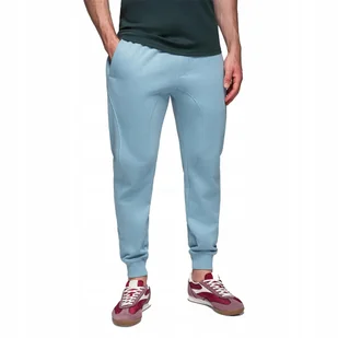 Męskie spodnie dresowe typu jogger - niebieskie V7 OM-PABS-0173 XXL - Dresy męskie Męskie spodnie dresowe typu jogger - niebieskie V7 OM-PABS-0173 XXL - Dresy męskie - miniaturka - grafika 1