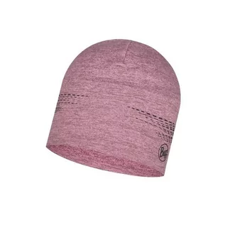 Czapki i chusty sportowe damskie - BUFF Czapka do biegania DRYFLX HAT Solid Lilac Sand - grafika 1