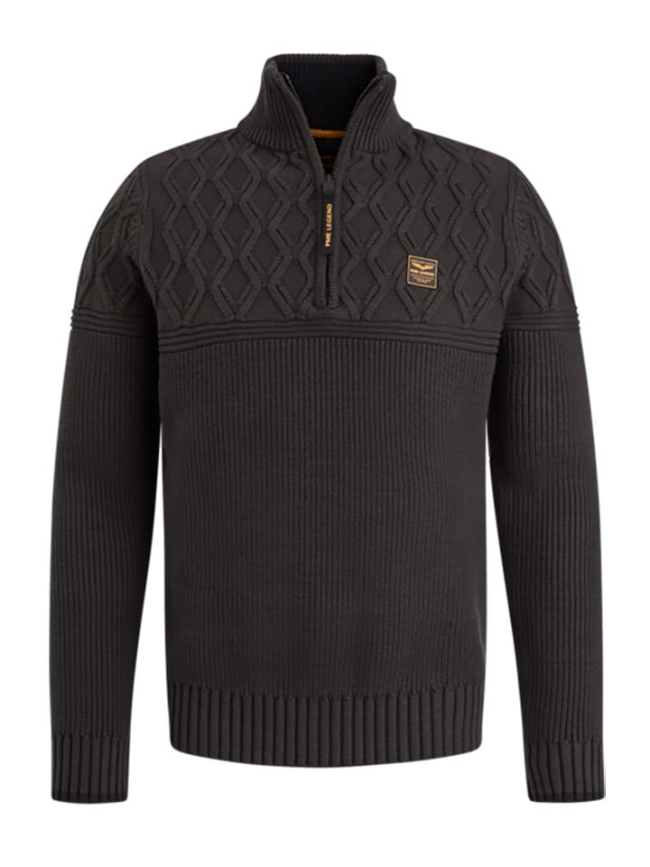 PME Legend Sweter w kolorze ciemnobrązowym