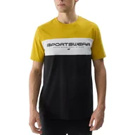 Koszulki sportowe męskie - Koszulka 4F WSS24TTSHM132671S - multikolor - miniaturka - grafika 1