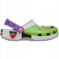 Moda i Uroda OUTLET - Chodaki dla dzieci Crocs Classic Toy Story Buzz zielone 209857 0ID 24-25 - miniaturka - grafika 1