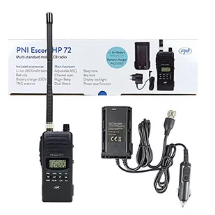 Zestaw stacji radiowej CB PNI Escort HP 72 z zasilaczem 12V-24V i anteną zewnętrzną - Anteny samochodowe - miniaturka - grafika 1