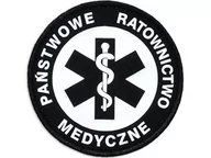 Odzież medyczna - Emblemat Odblaskowy Państwowe Ratownictwo Medyczne 20 Cm - miniaturka - grafika 1