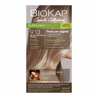 Farby do włosów i szampony koloryzujące - Biokap Nutricolor Delicato, farba koloryzująca do włosów, 9.13 wanilia bardzo jasny blond, 140 ml - miniaturka - grafika 1