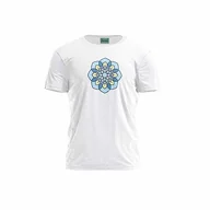 Koszulki męskie - Green Fish, Męski T-shirt z cyfrowym nadrukiem,% 100 bawełna, biały, na co dzień, męskie topy, rozmiar: S, biały, S - miniaturka - grafika 1