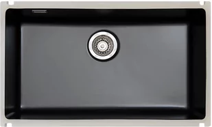 Zlewozmywak ceramiczny SONRA LAGOS 700-U BLACK (70 czarny mat) - Zlewozmywaki - miniaturka - grafika 1