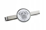 Spinki do mankietów i krawatów - Bullmastiff, Bulmastif - spinka do krawata z psem, personalizowany klips do - miniaturka - grafika 1