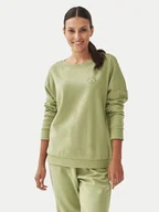 Bluzy damskie - Tatuum Bluza Yolanda T2420.037B Zielony Relaxed Fit - miniaturka - grafika 1