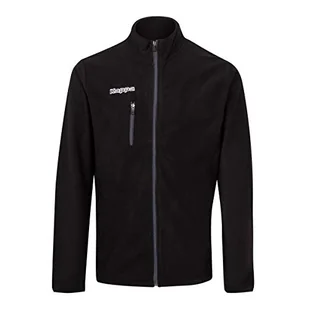 Kappa Męska kurtka treningowa Carella czarny czarny 3XL 3024AC0_005_3XL - Kurtki męskie - miniaturka - grafika 1
