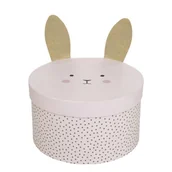 Pojemniki na zabawki - JaBaDaBaDo Okrągłe Pudełka Królik - miniaturka - grafika 1