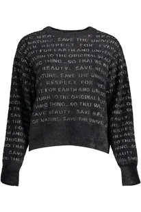 DESIGUAL SWETER DAMSKI CZARNY - Portfele - miniaturka - grafika 1