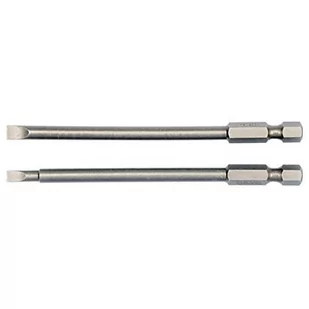 YATO Końcówki wkrętakowe 1/4, płaskie: 4x100mm; 5x100mm YT-0484 - Bity - miniaturka - grafika 2