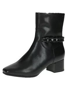 Caprice Damskie 9-25311-41 Półdługie kozaki, Black Nappa, 42 EU, Czarna papka, 42 EU - Kozaki damskie - miniaturka - grafika 1