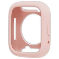 Akcesoria do smartwatchy - Etui silikonowe Vanfone do Xiaomi Redmi Watch 3 Active, pudrowy róż - miniaturka - grafika 1