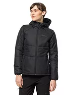 Kurtki damskie - Jack Wolfskin Bergland Outdoor damska kurtka polarowa czarna, M - miniaturka - grafika 1