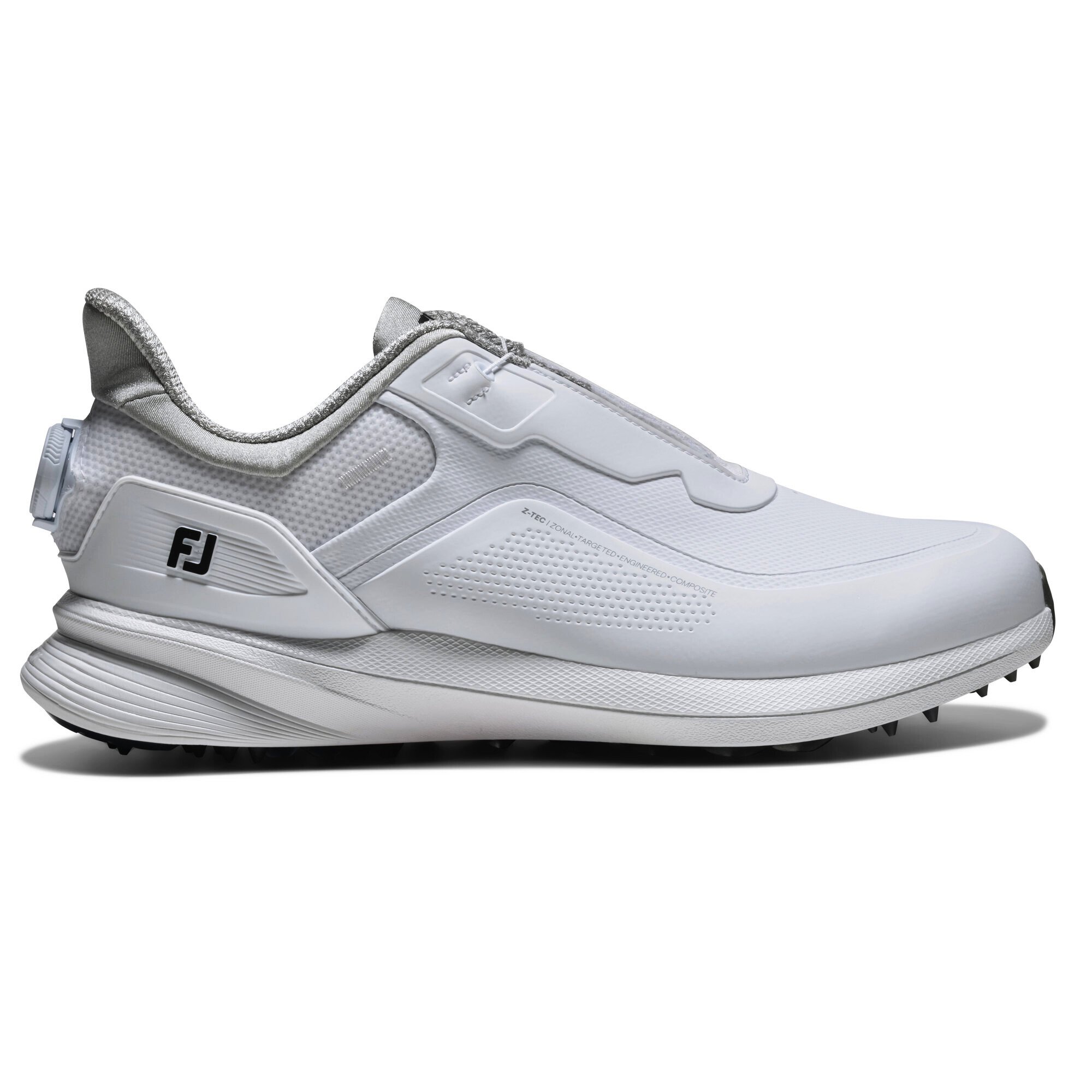 Męskie buty do golfa Footjoy Pro SL BOA White/White/Grey EUR 44,5
