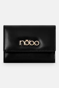 Mały portfel z klapką Nobo nappa czarny - Portfele - miniaturka - grafika 1